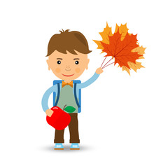 Back to school design. Vector illustration