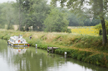 Canal du Midi. Toulousse, France