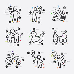 family infographic