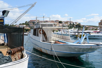Hafen von Vrsar, Istrien, Kroatien