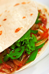 Vegetarian Tortilla Wrap