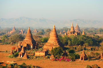 Ancient pagodas in Bagan, Myanmar