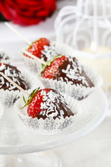 Chocolate dipped strawberries