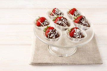 Chocolate dipped strawberries