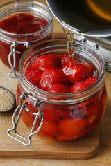 Strawberry preserves