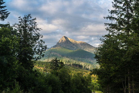 Symbol of Slovakia - Mount Krivan