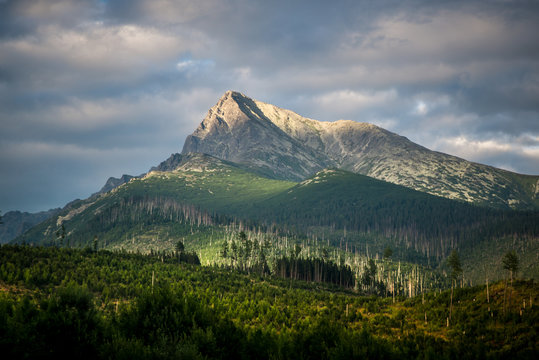 Symbol of Slovakia - Mount Krivan