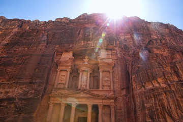 Al Khazneh in Petra, Jordan