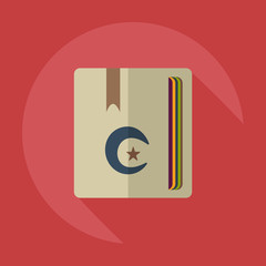 Flat modern design with shadow icons Curran