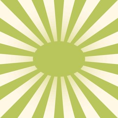 White rays on green background. Vector. Background. Illustration