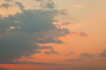 Sunset Sky Background