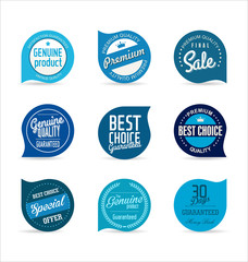 Modern badges collection