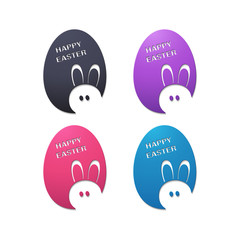 Happy Easter. Vector illustration.