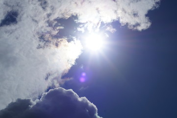 wolken sonne