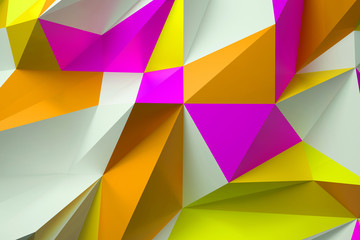 abstract color background low poly