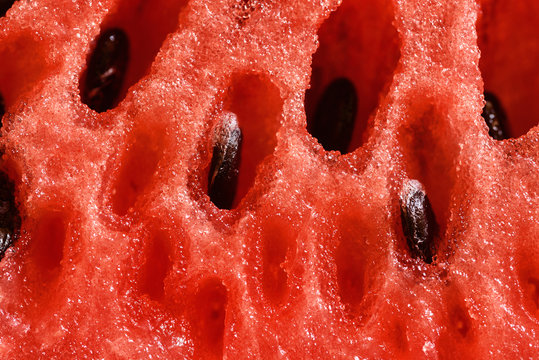 juicy fresh sliced watermelon