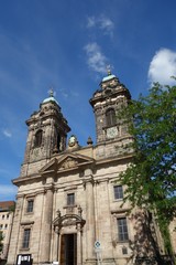 Fototapeta na wymiar St. Egidien Kirche Nürnberg