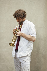 Obraz na płótnie Canvas Jazz Trumpet