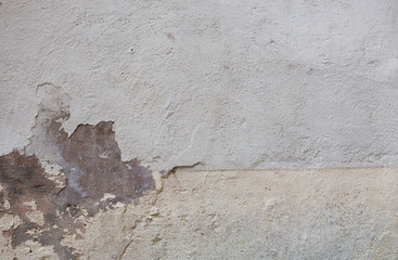 Antique textured wall from stone in Rome