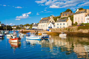 Fototapeta na wymiar Port de Doëlan, Finistère, Bretagne