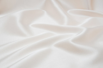 Obraz premium white satin fabric as background