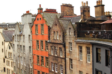 Fototapeta premium Old, historical architecture in Edinburgh, Scotland, UK