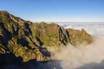 Pico do Arieiro mountain, Madeira (Portugal)