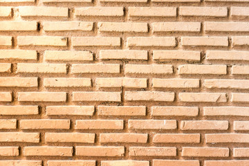 red old brick broken wall texture background