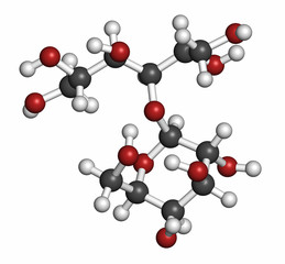 Lactitol sweetener and laxative molecule.