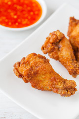 Crispy fried chicken lag or Fried Chicken Drumstick
