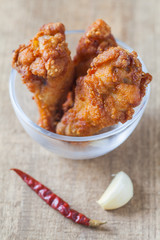 Crispy fried chicken lag or Fried Chicken Drumstick