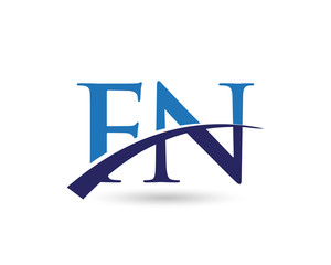 FN Logo Letter Swoosh