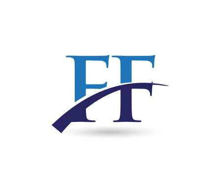 FF Logo Letter Swoosh