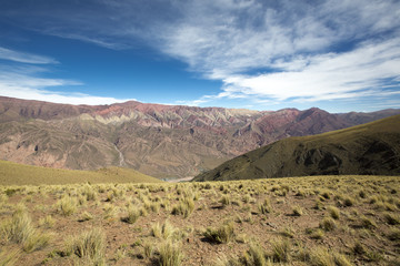 Fototapeta na wymiar Quebrada de Humahuaca, Northern Argentina