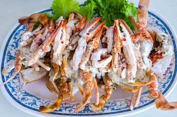 Steamed Crabs