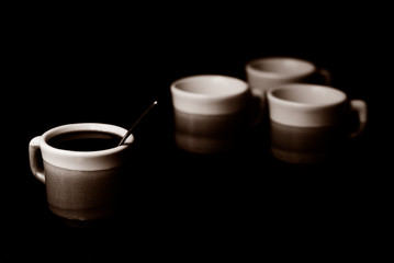 Cups of coffee