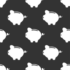 seamless pattern with piggy
