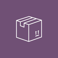 Carton Package Box icon