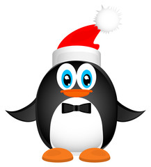 Merry Christmas Landscape. Vector  Happy New Year