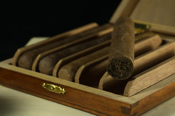 A box of cigars