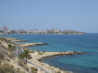 Fototapeta na wymiar Alicante - La Baie