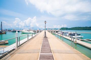 Fototapeta premium harbor at Ao Po Grandmarina Phuket, Thailand