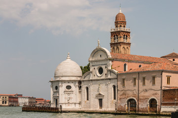 Fototapeta na wymiar San Michele in Isola church in Venice