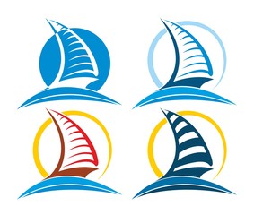 sailing vessel Logo.
