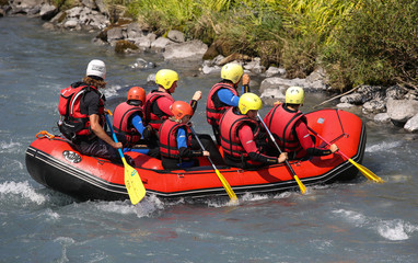 rafting