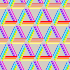 abstract geometric seamless pattern triangles