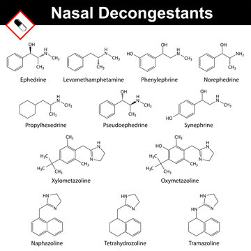 Nasal decongestant agents