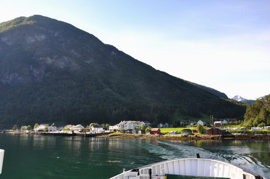 Eidsdal, Norddalsfjord, Fjord, Norddalsfjorden, Norwegen
