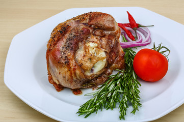  Rosted turkey leg