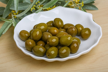 Green olives